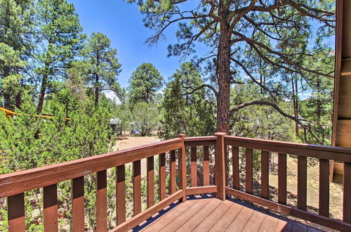 Photo 3 - Woodsy Arizona Cabin w/ Deck, Porch & Grill