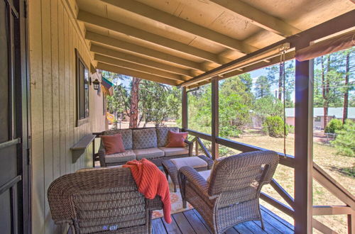 Photo 8 - Woodsy Arizona Cabin w/ Deck, Porch & Grill