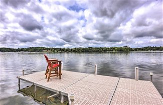 Photo 1 - Cascade Lakefront Home: Boat Dock, Fire Pit
