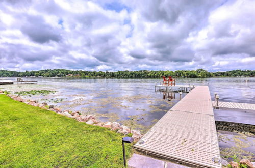 Photo 29 - Cascade Lakefront Home: Boat Dock, Fire Pit