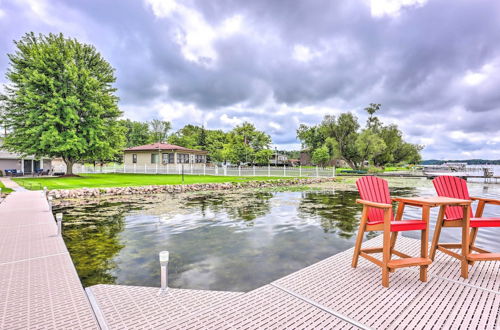 Photo 13 - Cascade Lakefront Home: Boat Dock, Fire Pit