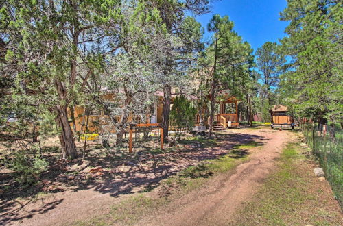 Photo 2 - Cozy A-frame Cabin in Overgaard: Pets Welcome