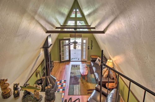 Photo 24 - Cozy A-frame Cabin in Overgaard: Pets Welcome