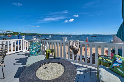 Photo 4 - Beachfront Sebago Cottage w/ Deck + Grill