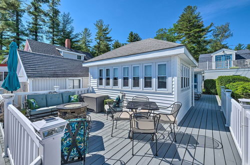 Photo 24 - Beachfront Sebago Cottage w/ Deck + Grill