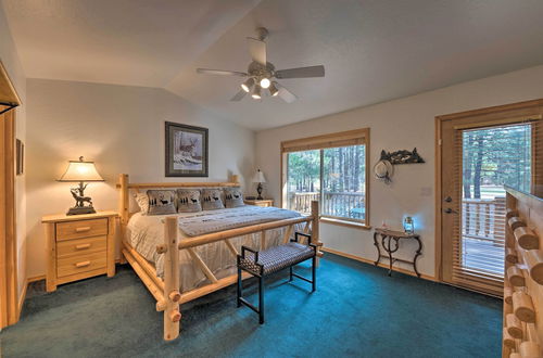 Photo 4 - Pinetop Golf Course Home: Furnished Deck & Views