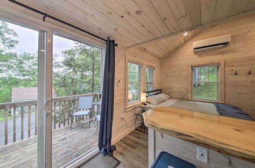 Photo 12 - Idyllic Edgecomb Forest Studio w/ Deck & Balcony