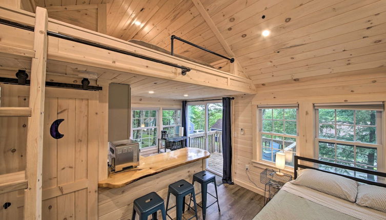 Photo 1 - Idyllic Edgecomb Forest Studio w/ Deck & Balcony