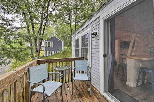 Photo 16 - Idyllic Edgecomb Forest Studio w/ Deck & Balcony