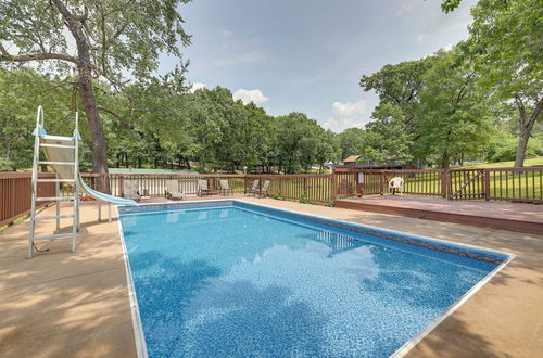 Photo 29 - Lakefront Grove Cabin Near Fishing: Dock & Pool