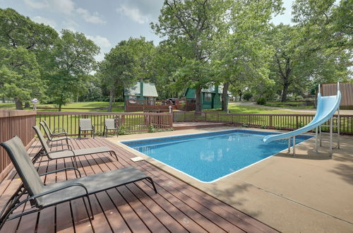 Photo 33 - Lakefront Grove Cabin Near Fishing: Dock & Pool