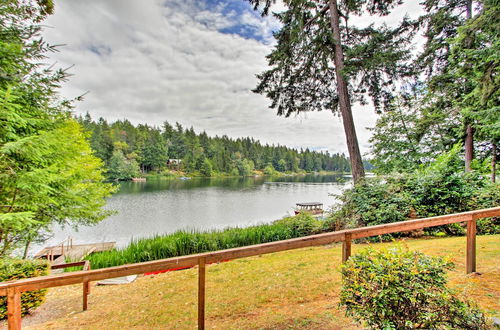 Photo 15 - Anderson Island Retreat w/ Lakefront Deck & Canoe