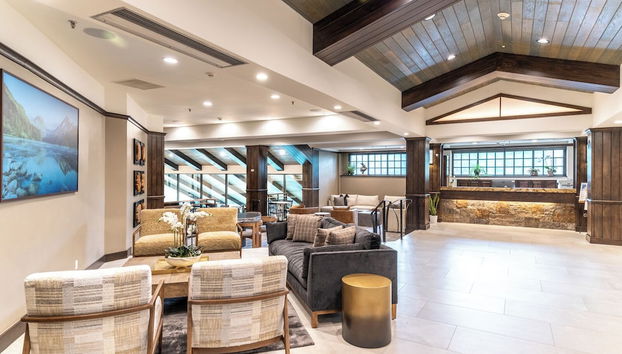 Sala de estar do lobby