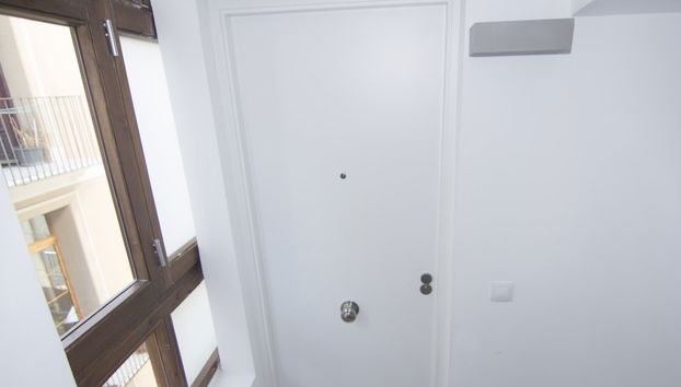 Interior entrance