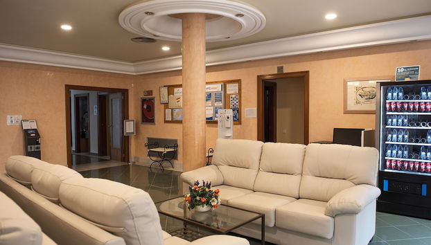 Sala de estar do lobby