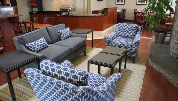 Sala de estar do lobby
