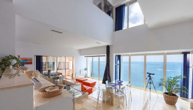 Sala de estar do lobby