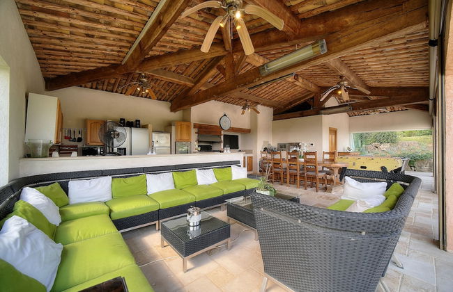 HAVRE DE PAIX" 5 étoiles Prestige jacuzzi, hammam, sauna, PISCINE chauffée Mougins Cannes Grasse - Foto 7