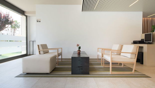 Sala de estar do lobby