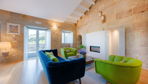 Sitzecke in der Lobby