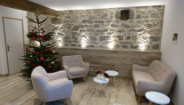 Sala de estar do lobby