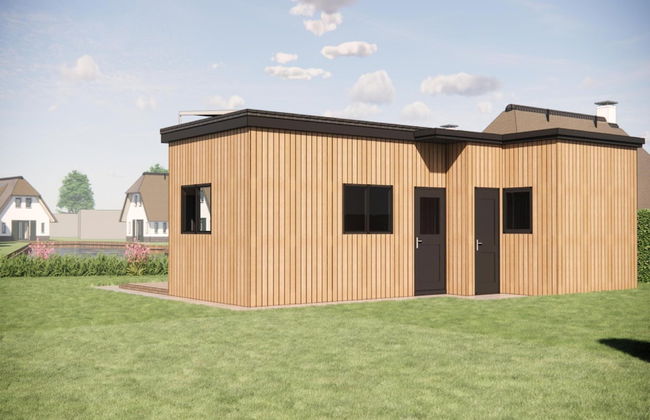 Chalet by Water in Idskenhuizen Recreation Park - Foto 20