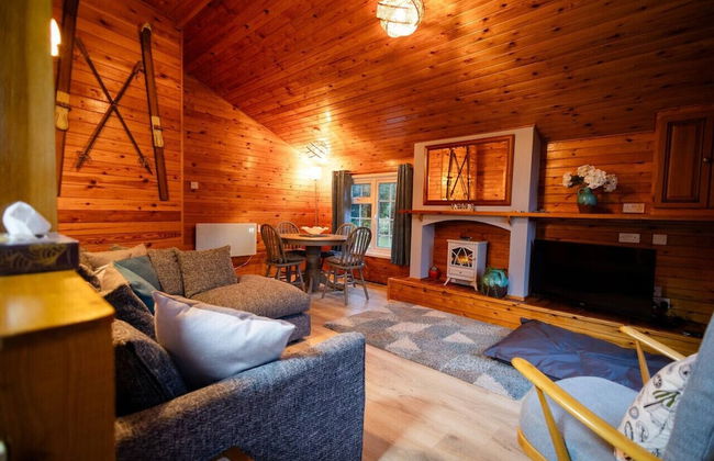 Cozy Log Cabin 346 - Rural Mid Wales - Foto 13