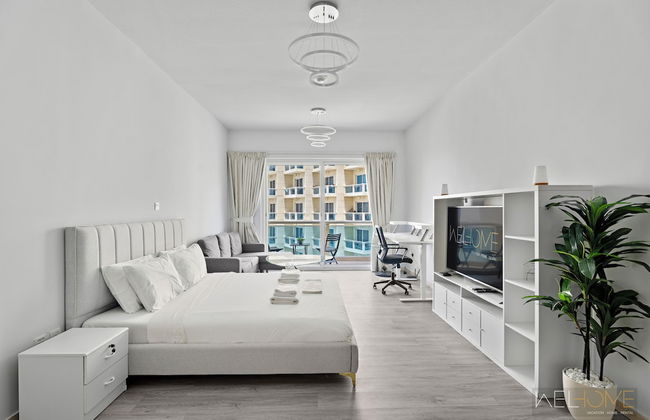 WelHome - Greenery Apt for Modern Studio in Production City - Foto 1