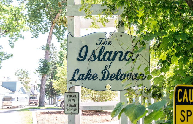 Island Getaway on Delavan Lake - Foto 47