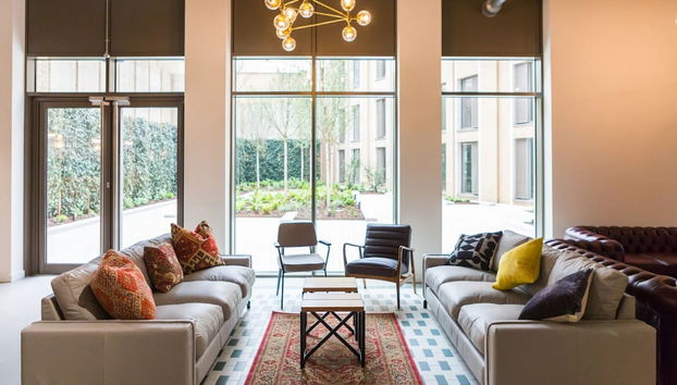 Sitzecke in der Lobby