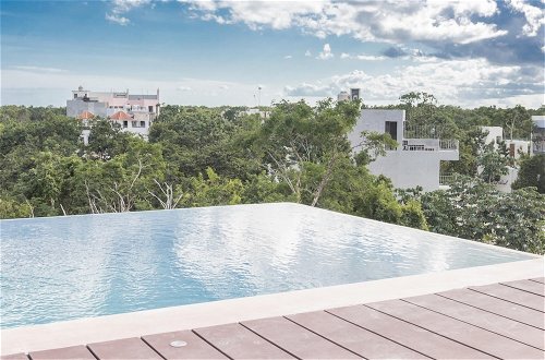 Photo 38 - Trendy Tulum Escape Condo Breathtaking View From Rooftop Terrace Infinity Pool Great Decor