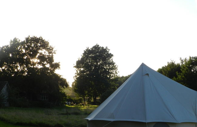 Cosy 5m Bell Tent Glamping in Rural Herefordshire - Foto 11