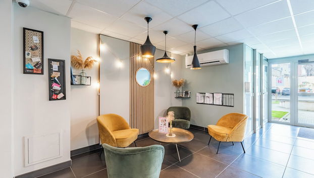 Sala de estar do lobby