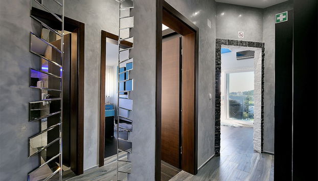 Interior entrance