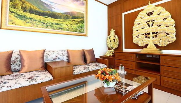 Sala de estar do lobby
