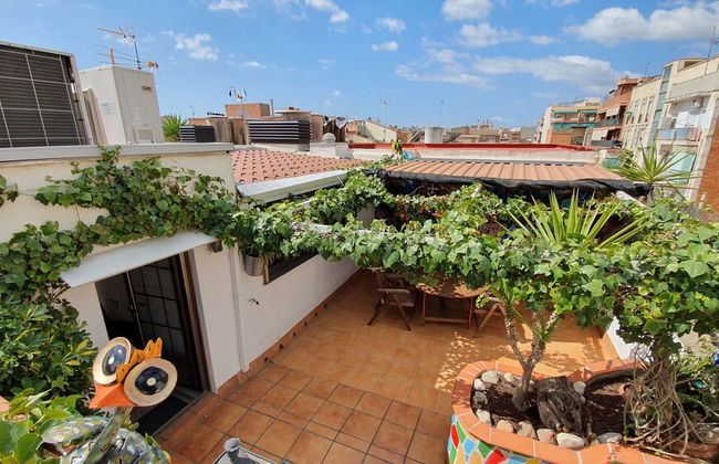 Attic Terrace BBQ, Airport-Barcelona, cerca Playas Castelldefels - Foto 36