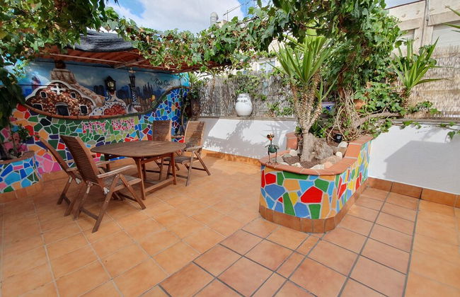 Attic Terrace BBQ, Airport-Barcelona, cerca Playas Castelldefels - Foto 37
