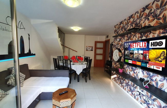 Attic Terrace BBQ, Airport-Barcelona, cerca Playas Castelldefels - Foto 2