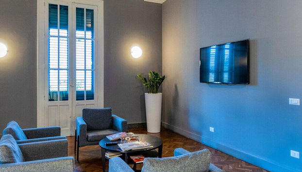 Sitzecke in der Lobby