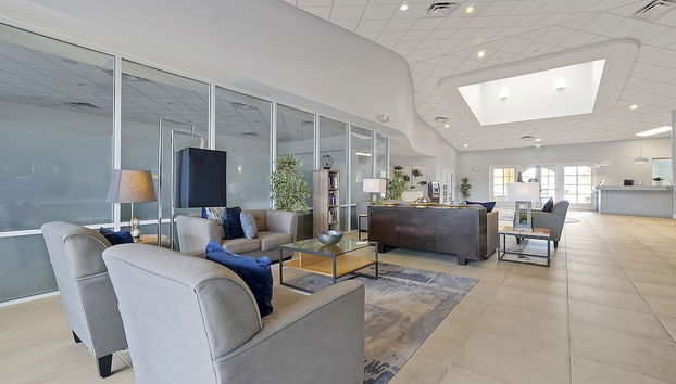 Sala de estar do lobby