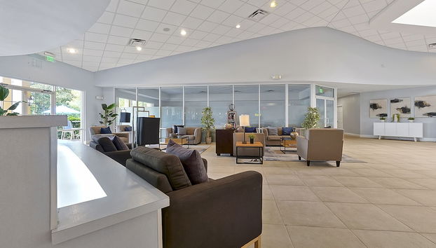 Sala de estar do lobby