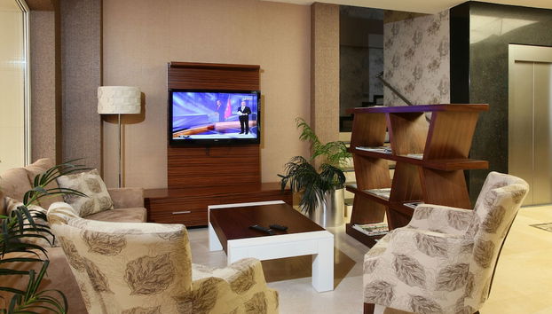 Sala de estar do lobby