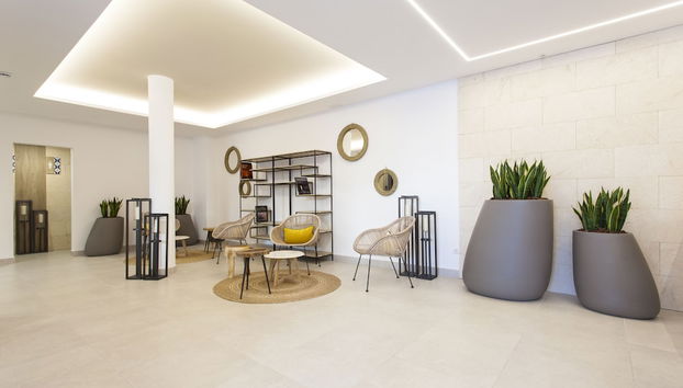 Sala de estar do lobby