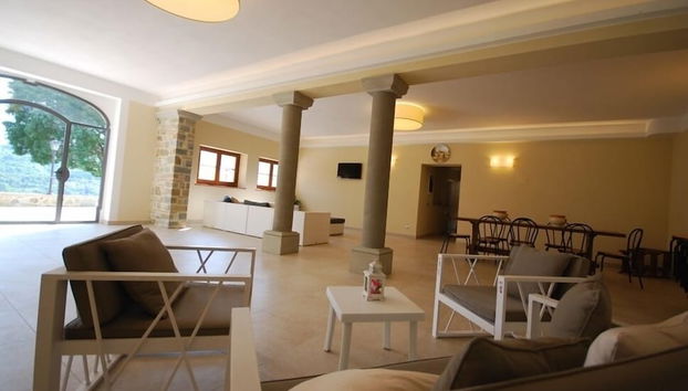 Sala de estar do lobby