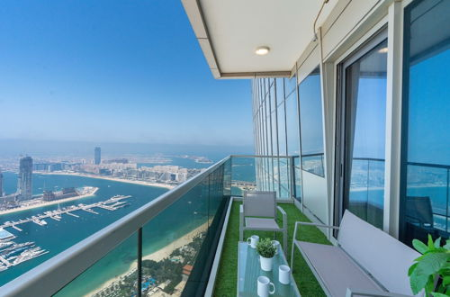 Photo 12 - Whitesage - Incredible Full Sea and Dubai Eye View in Marina
