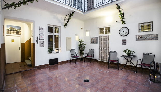 Sala de estar do lobby