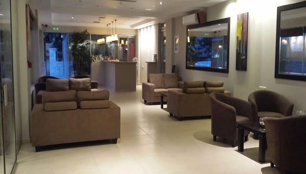 Sitzecke in der Lobby