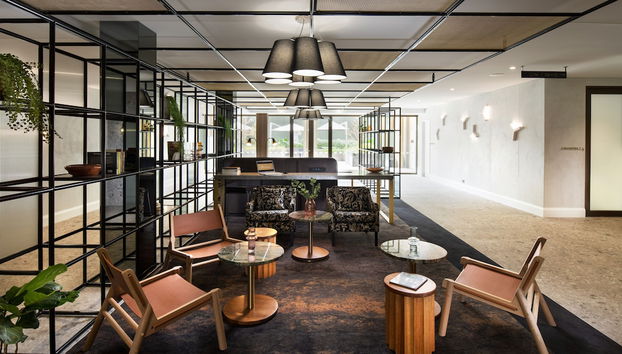 Sala de estar do lobby