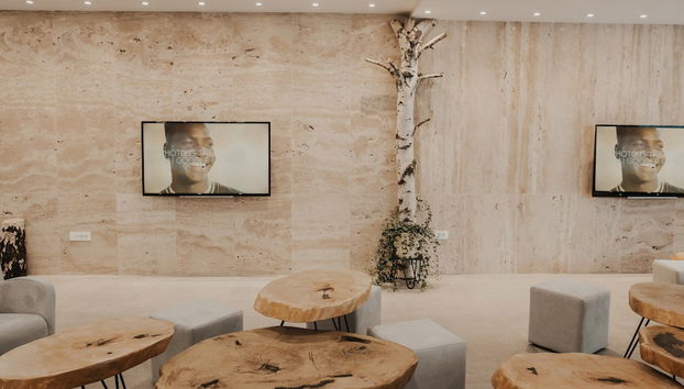 Sitzecke in der Lobby