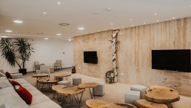 Sitzecke in der Lobby